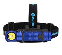 Lampe frontale et angle Perun 2 Kit Blue avec bandeau 2500 lumens Olight - Cool White