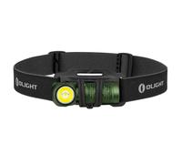Lampe frontale et angle Perun 2 Mini Kit Cool White avec bandeau 1100 lumens Olight - OD Green