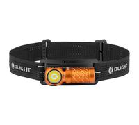 Lampe frontale et angulaire avec bandeau Perun 3 Mini Premium Cool White Orange - 1250 lumens Olight