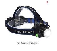 Lampe Frontale Étanche À Lumière Led D2 8000lm, Alimentée Par Batterie 18650 Rechargeable Par Usb, Fonction Zoom, Idéale Pour La Chasse, Le Minage Et La Pêche