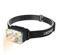 Lampe frontale étanche - Capteur de mouvement de phare | Phares à capteur de mouvement de luminosité à 9 modes pour la tête | pour le camping randonnée course à pied pêche marche travail en plein air