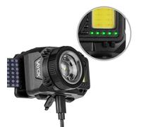 Lampe frontale lampe frontale zoom hybride XPG3 + COB VA0098 VAYOX