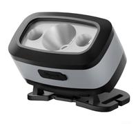 Lampe frontale LED avec contrôle des ondes infrarouge, design étanche rechargeable pour une utilisation mains libres en camping et randonnée, éclairage de 200 m, 3 à 6 heures d'autonomie, port