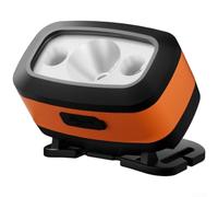 Lampe frontale LED avec contrôle des ondes infrarouge, design étanche rechargeable pour une utilisation mains libres en camping et randonnée, éclairage de 200 m, 3 à 6 heures d'autonomie, port