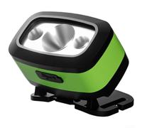 Lampe frontale LED avec contrôle des ondes infrarouge, design étanche rechargeable pour une utilisation mains libres en camping et randonnée, éclairage de 200 m, 3 à 6 heures d'autonomie, port