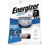 Energizer Lampe frontale Vision 200 HL TC LED – Autonomie accrue – Réglable