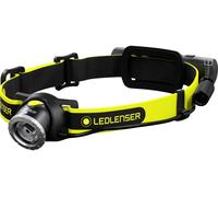 Lampe frontale LED Ledlenser iH8R à batterie 158 g 120 h noir, jaune