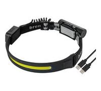 Brennenstuhl 1173760000 torche et lampe de poche Noir Lampe frontale LED