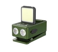 Lampe frontale LED magnétique rechargeable par USB avec batterie intégrée