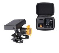 Lampe frontale LED portable 3 W sans fil avec filtre optique à clipser pour loupe binoculaire