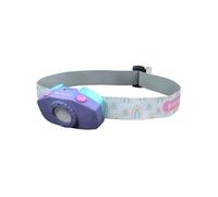 Lampe Frontale LED pour enfant KidLed2 | 40 Lumens | 9 m distance d'éclairage | 20 h d'autonomie | Motif Arc en Ciel