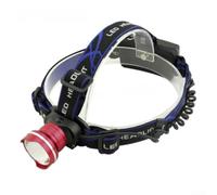 Lampe Frontale LED pour t6 Double Lentille Focus Réglable Lampe