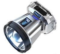 Lampe frontale LED rechargeable 30 W avec large faisceau et options de mise au point spot pour une flexibilité extérieure (C)