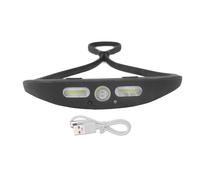 Lampe Frontale Led Rechargeable à Faisceau Large, LéGèRe Et Lumineuse, éTanche, Pour Les ActivitéS De Plein Air
