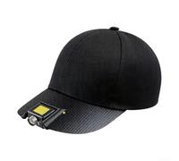 Lampe frontale LED rechargeable avec capteur infrarouge, faisceau réglable à 180°, IPX4 étanche, veilleuse pour camping et activités de plein air (noir)