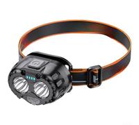 Lampe Frontale LED Rechargeable Capteur Mouvement IPX4 | Capteur mouvement, extinction longue pression, mains libres, pour idéal bricolage cuisine camping nuit
