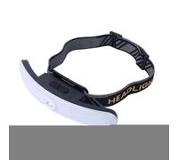 Lampe frontale LED rechargeable, lampe portable multi-mode, lampe de poche mains libres multifonction avec design utilitaire durable, accessoires pour campeurs, mécaniciens, artistes, étudiants