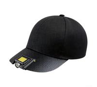 Lampe frontale LED rechargeable pour la pêche en kayak (noir)
