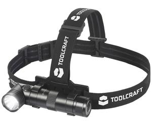 Lampe frontale LED SMD TOOLCRAFT TO-7838469 à batterie 2000 lm 200 h TO-7838469