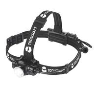 Lampe frontale LED SMD TOOLCRAFT TO-7838472 à batterie 1000 lm 5.5 h TO-7838472
