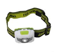 Lampe frontale LED super lumineuse 1000 lumens avec lumière rouge et blanche, étanchéité IPX4, réglable à 90° pour camping, randonnée, balade nocturne, 3 piles AAA