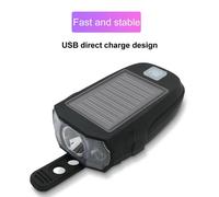 Lampe Frontale Led T6 Rechargeable Par Usb Pour Vtt Et Vélo De Montagne, Phare De Bicyclette, Accessoires De Cyclisme