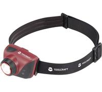 Lampe frontale LED TOOLCRAFT à batterie 580 lm 6.45 h TO-9581292