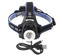 Lampe Frontale LED USB USB Rechargable Light Lampe de Poche imperméable Torches de tête extérieure pour Les Fournitures d'apiculture de Camping