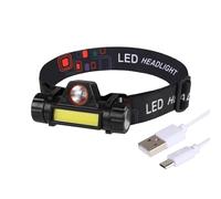 LAMPE FRONTALE LED WATERPROOF RECHARGEABLE USB - Lampe frontale - x1