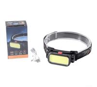 Lampe Frontale Légère 80g pour Course Camping | Capteur mouvement mains libres, arrêt long appui 3s, activation par geste, pour idéal tâches salissantes