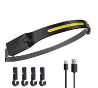 Lampe frontale Luxe Light, légère et étanche, idéale for le camping, la course à pied et la pêche(1pc)