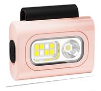 Lampe frontale magnétique et lampe de poitrine, 1200 lm LED lumineuse avec modes rouge et bleu, USB-C rechargeable IPX6 étanche pour la course, la randonnée et le camping (C)