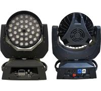 Lampe frontale mobile, LED RGBWA+UV, options de contrôle dynamique, 2 lumières, 6in1 RGBWUV