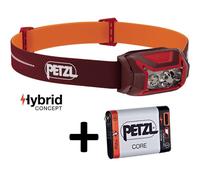 Lampe frontale petzl actik core rouge