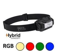 Lampe frontale petzl aria 1 rgb hybrid noire