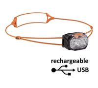 Lampe frontale petzl swift lt noire et orange