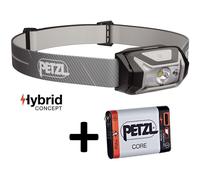 Lampe frontale petzl tikka core noire et grise