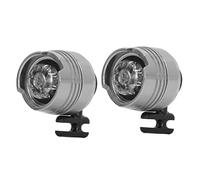 Lampe frontale pour Croc, étanche IPX5, 3 modes d'éclairage alimentée par batterie longue durée de vie lampe pour chaussures alliage d'aluminium facile à installer lampe pour Croc (Argent)