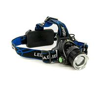 Lampe frontale rechargeable avec LED CREE 10 W Tiross