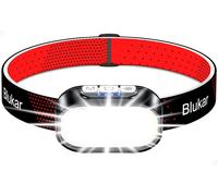 Lampe Frontale Rechargeable, Torche Frontale Led Ultra Puissante-2 Couleurs, Gradation En Continu, 12 Modes, Capteur Mouvement, Étanche, 30h D'autonomie Pour Randonnée/Course/Urgence/Camping