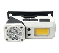 Lampe Frontale Rechargeable USB-C Dual Couleur Capteur