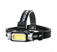 Lampe Frontale Réglable 90 Degrés pour Camping Rando | pour source COB et LED, charge , longue durée, idéal camping trekking(T171 3.5*8.5*3cm)