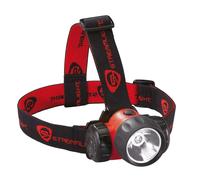 Lampe frontale + sangle caoutchouc avec pile Streamlight 3Aa Haz-Lo Atex Noir 1 W