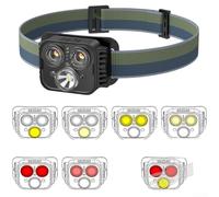Lampe Frontale Sport Légère ABS Modes Multiples