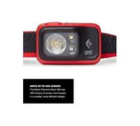 Lampe frontale Spot 400 Randonnée Rouge/Noir