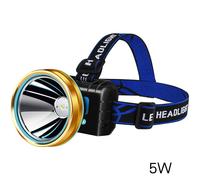 Lampe Frontale T6 Étanche À Induction, Rechargeable Par Usb, Fonction Marche/Arrêt, Longue Portée De 300 À 500m, Idéale Pour La Pêche En Plein Air