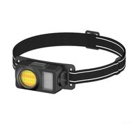 Lampe frontale USB clignotante étanche à 90° pour camping en plein air