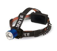 Lampe frontale Yate Puma II, 6W CREE, 2x bat 18650, chargeur