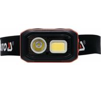 Lampe frontale Yato 500Lm, Aku/ 3Xaaa, détecteur de mouvement