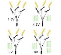 Lampe Gameboy 3 En 1, Usb, Câble D'élimination Des Piles Aaa, Pour Radio Alimentée Par Piles Aaa